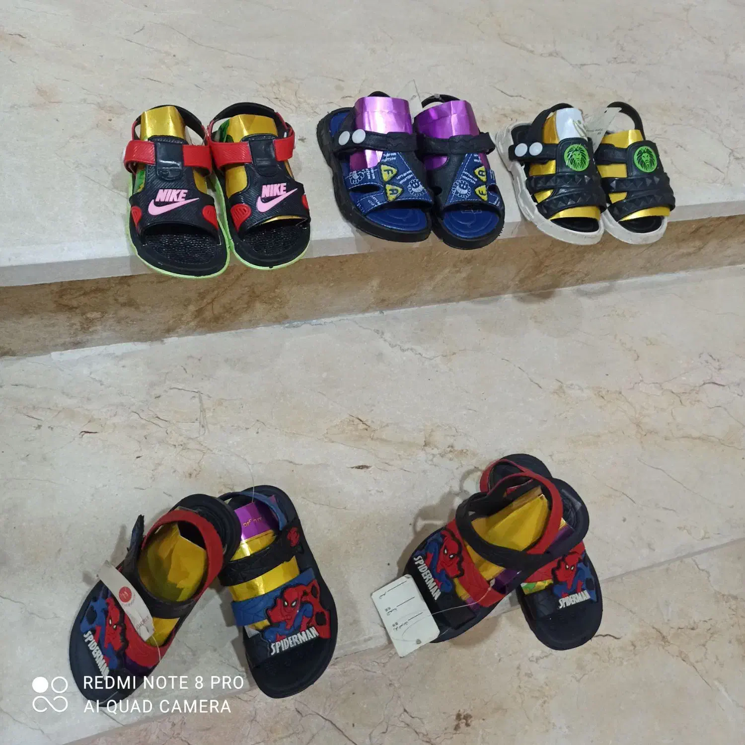 صندل اسپایدرمن|کیف، کفش، کمربند|شادگان, |دیوار