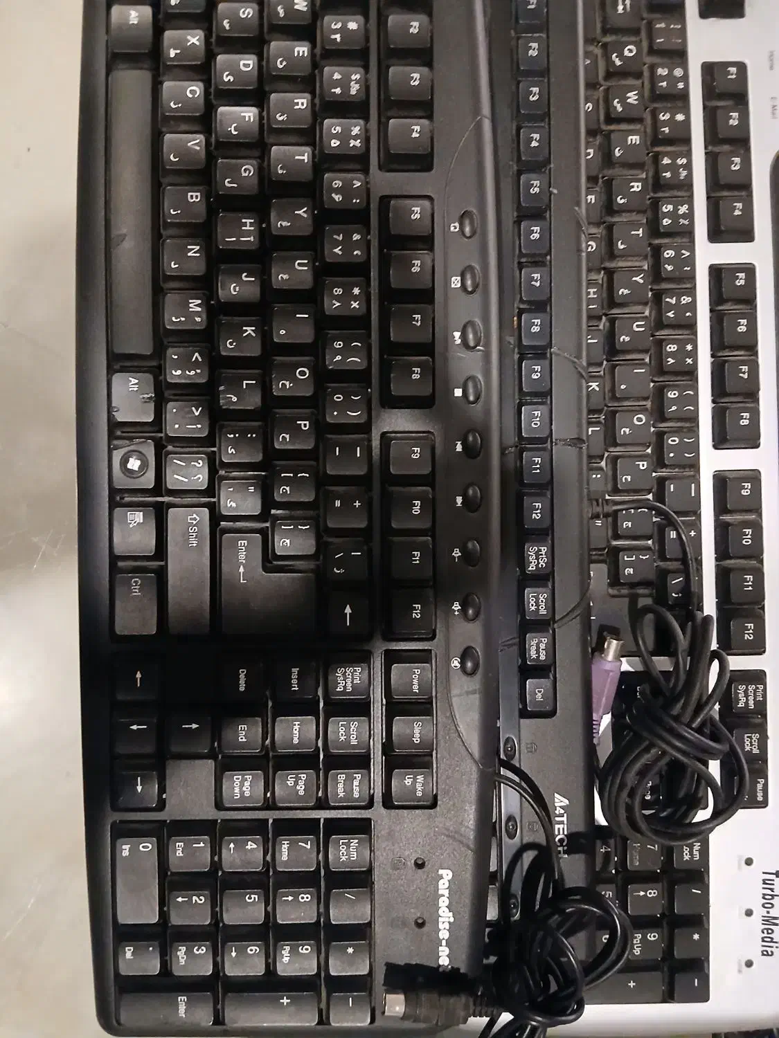 ۶ تا کیبورد های تمیز با موس های تمیز|قطعات و لوازم جانبی رایانه|تهران, الهیه|دیوار