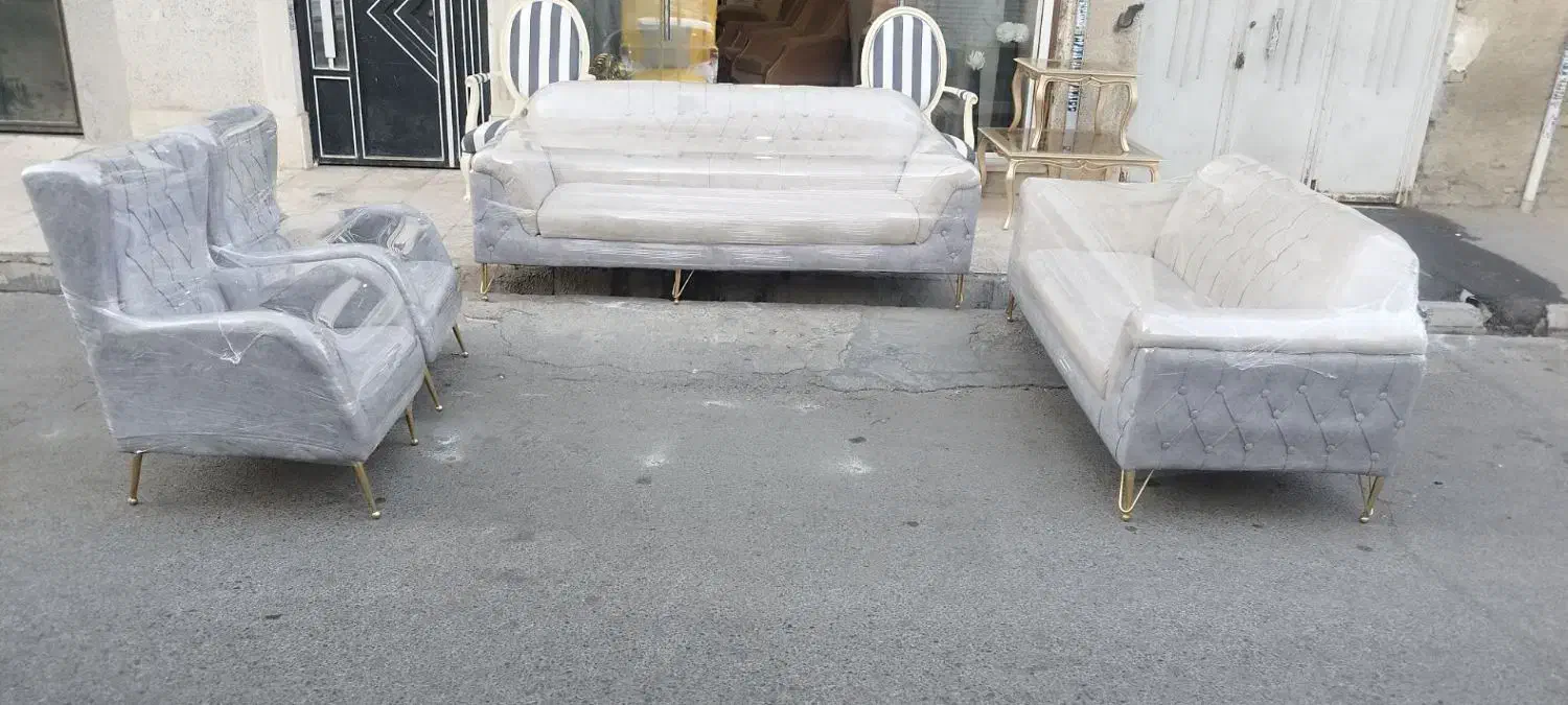 مبلمان ۷نفره|مبلمان خانگی و میز عسلی|محمدیه-قزوین, |دیوار