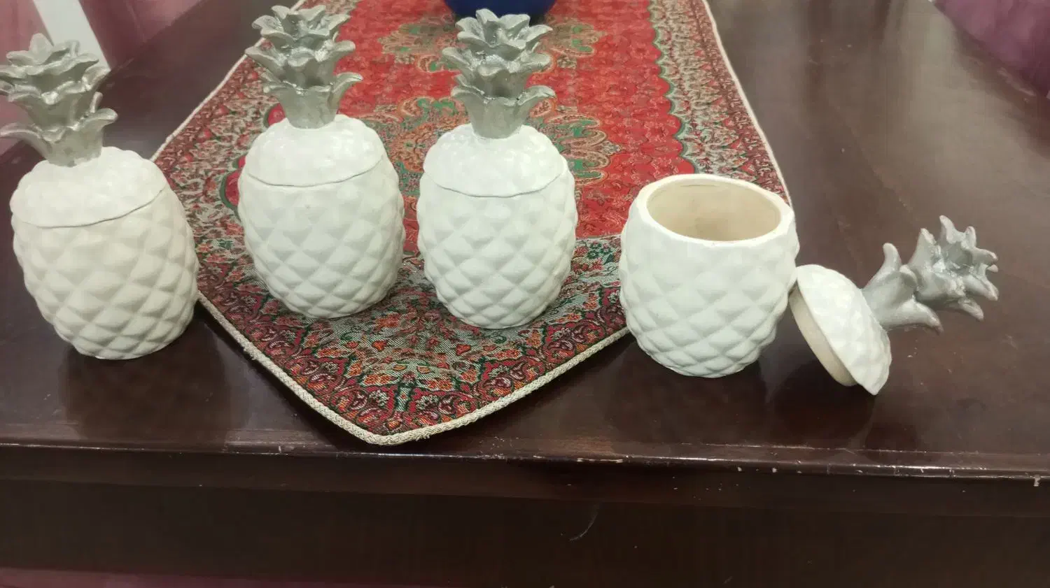 پا سماوری اناناس|صنایع دستی و سایر لوازم تزئینی|مشهد, کوی المهدی|دیوار