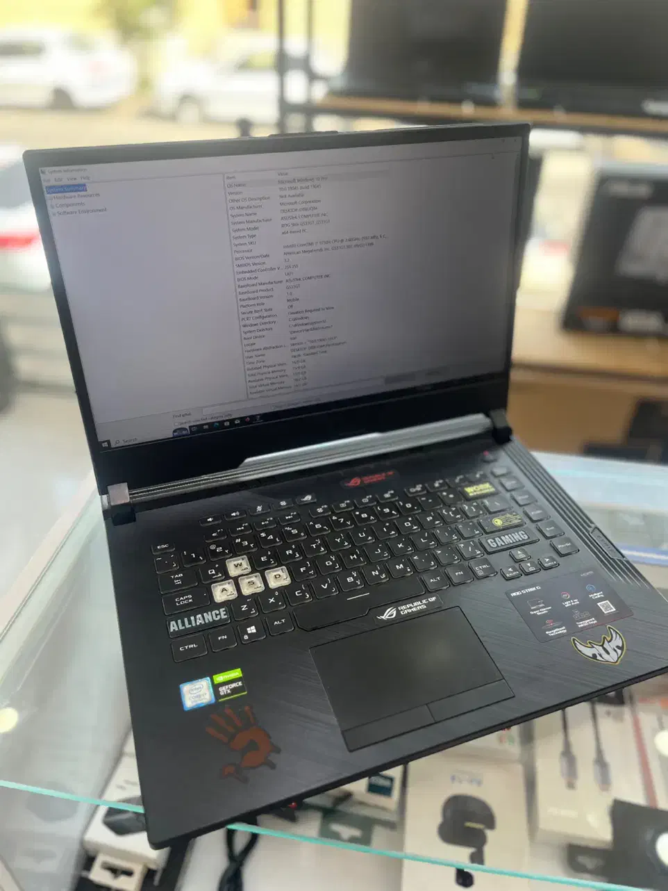 لپ تاب گیمینگ Asus Rog Strix|رایانه همراه|بوشهر, |دیوار