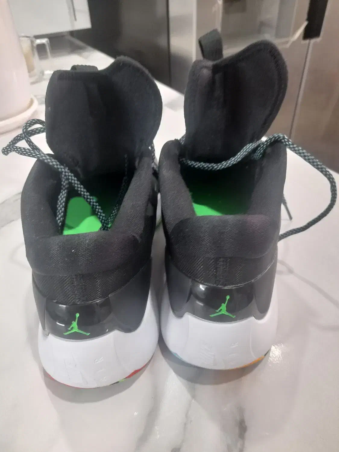 کتونی اصل جردن سایز ۴۳.بیست و هفت ونیم|کیف، کفش، کمربند|تهران, سازمان برنامه شمالی|دیوار