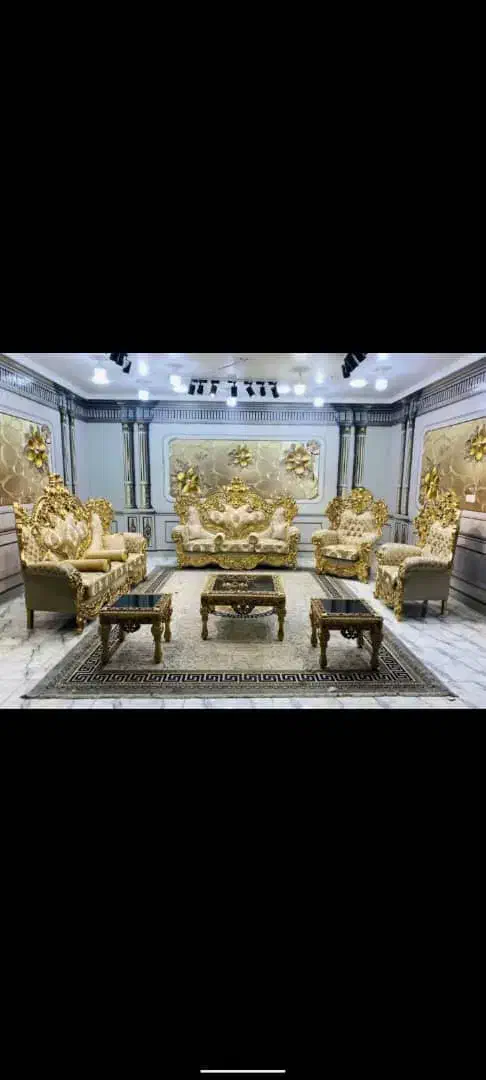 مبل سلطنتی/راحتی/مستقیم از تهران/اقساط بدون بهره|مبلمان خانگی و میز عسلی|اصفهان, کوی امام|دیوار