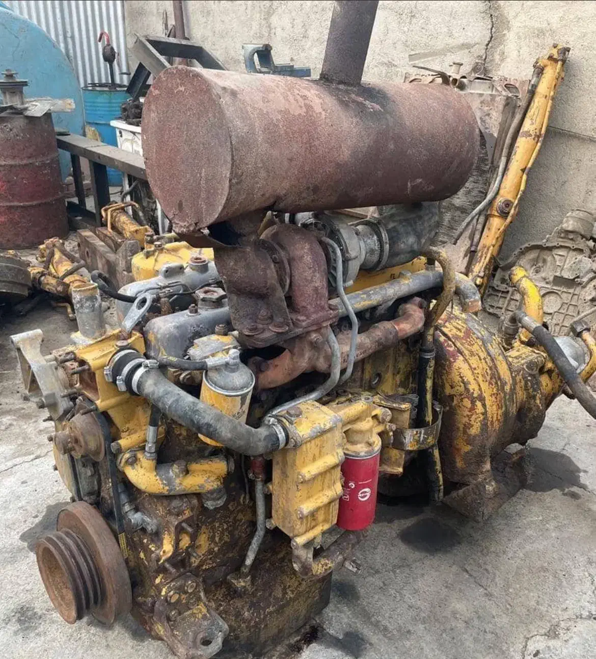 موتور ، گیربکس و لوازم کامل لودرو بلدوزر فیات|ماشین‌آلات صنعتی|تهران, ترمینال غرب|دیوار