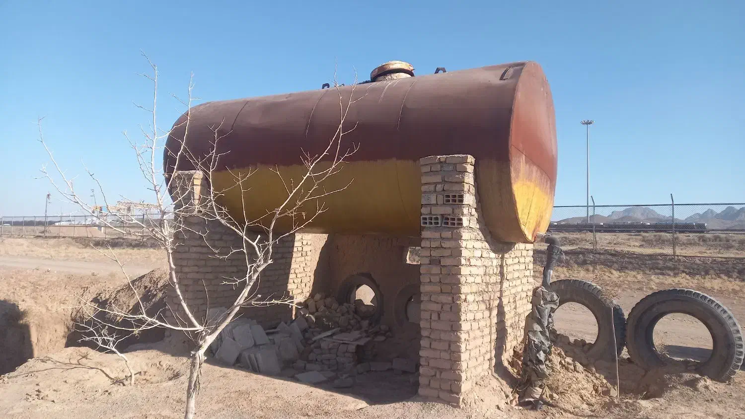 تانکر ۱۵ هزارلیتری|مصالح و تجهیزات ساختمان|تربت‌حیدریه, پائین ولایت|دیوار
