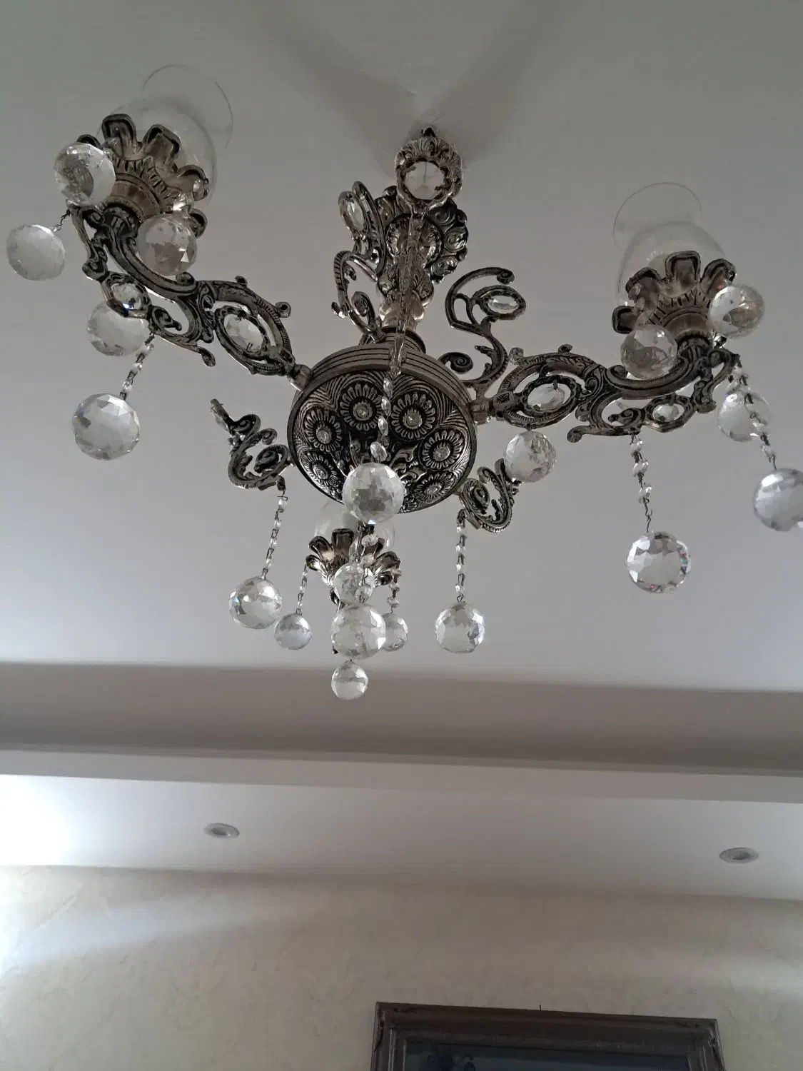 لوستر برنز|لوستر و چراغ آویز|مشهد, جانباز|دیوار