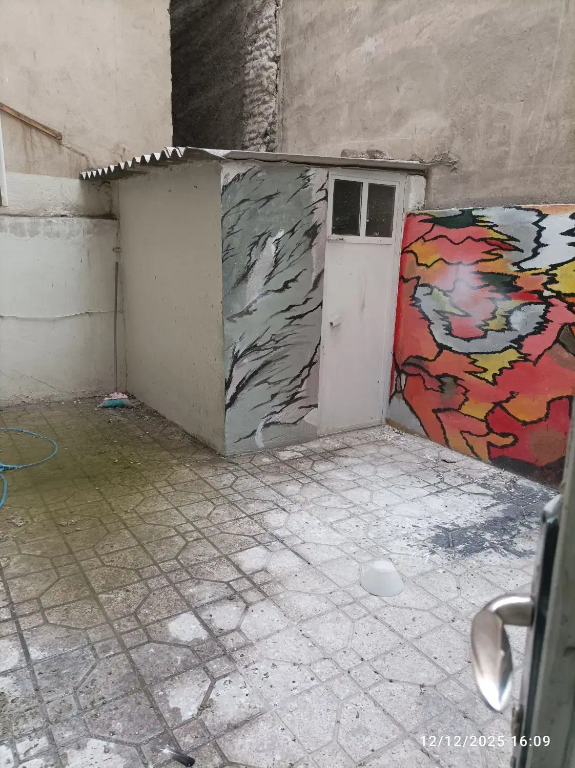 آپارتمان 57متر تخلیه بازسازی شده حیاط اختصاصی