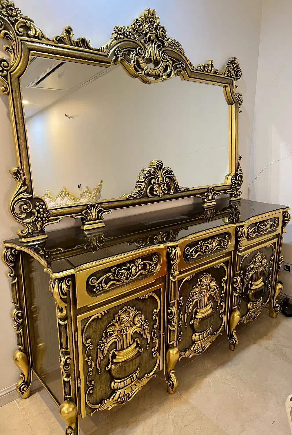 آیینه کنسول|بوفه، ویترین، کنسول|تهران, ولنجک|دیوار