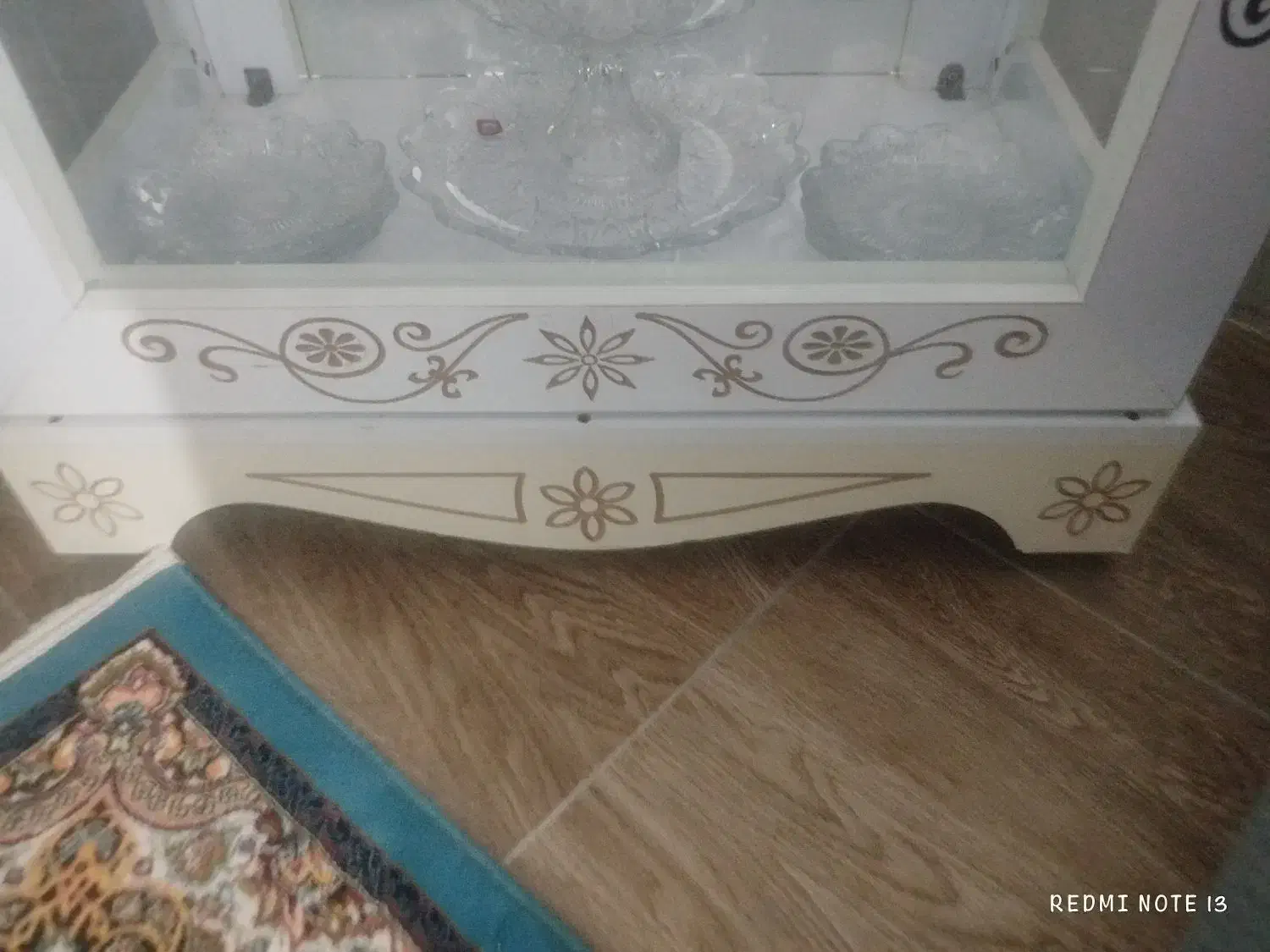 بوفه و اینه شمعدان|بوفه، ویترین، کنسول|محمدشهر, جعفرآباد|دیوار