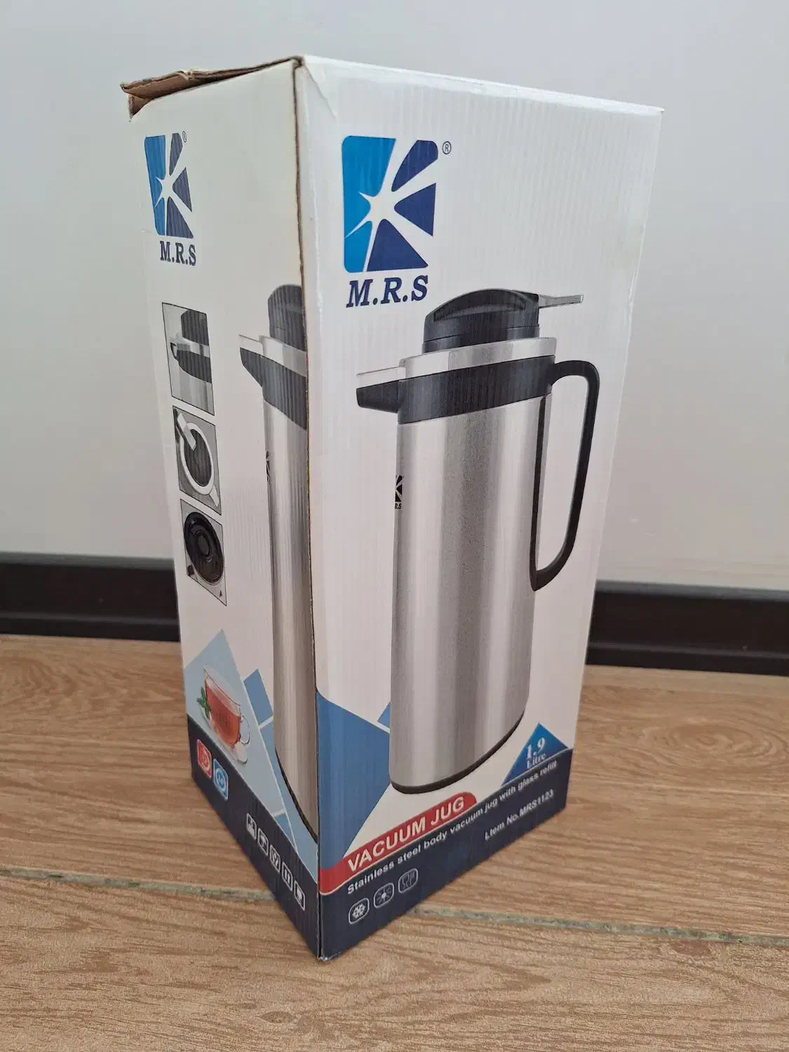 فلاکس استیل 1.9 لیتری M.R.S|قوری، کتری، قهوهساز دستی|گنبد کاووس, |دیوار