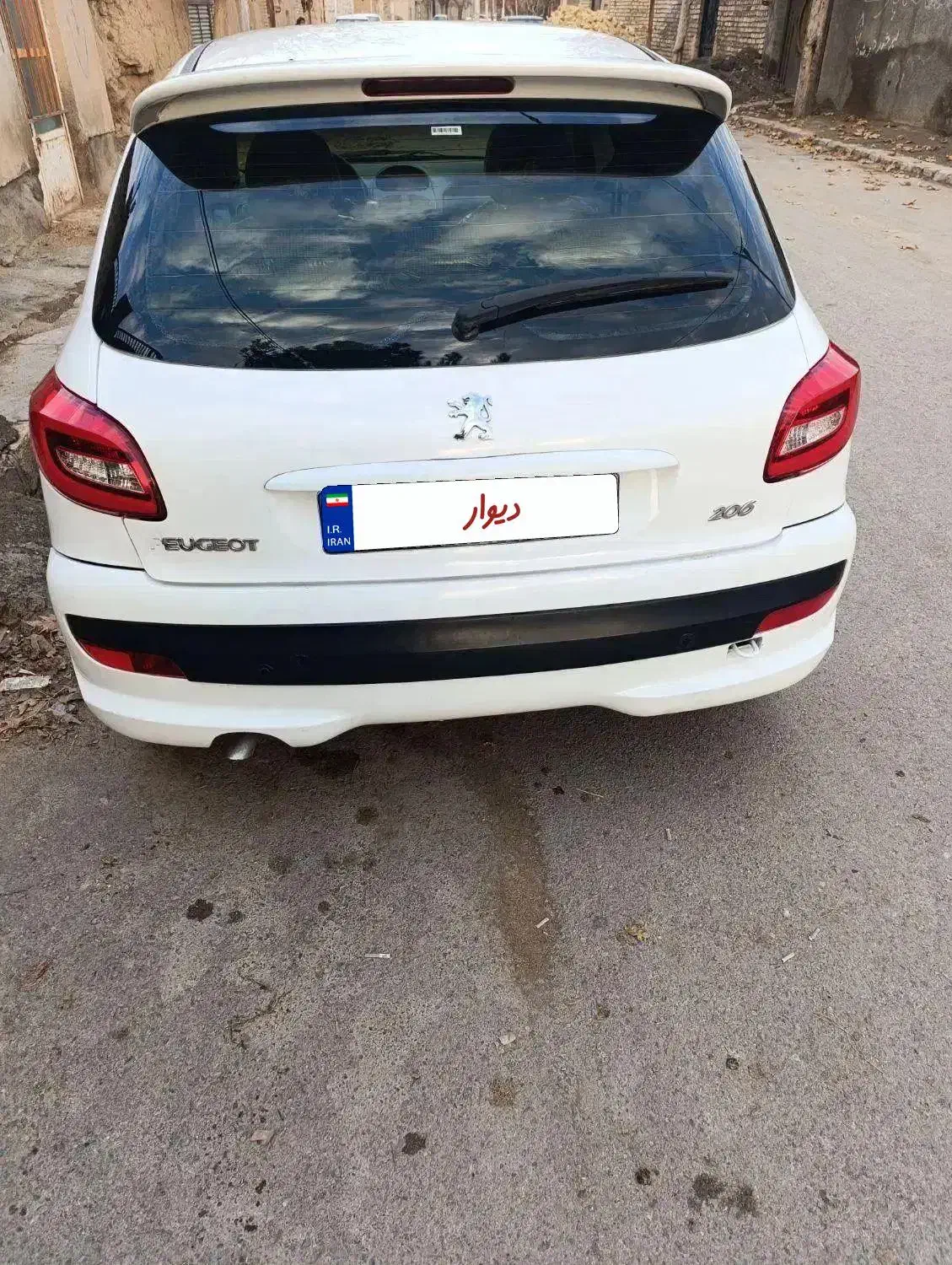 206 تیپ 5 مدل ۹۵|خودرو سواری و وانت|نیشابور, بلوار گلها|دیوار