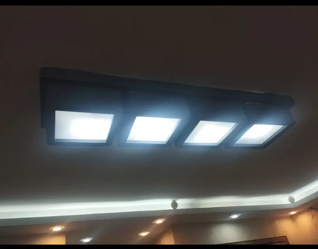 لوستر سقفی چوبی|لوستر و چراغ آویز|رودهن, |دیوار