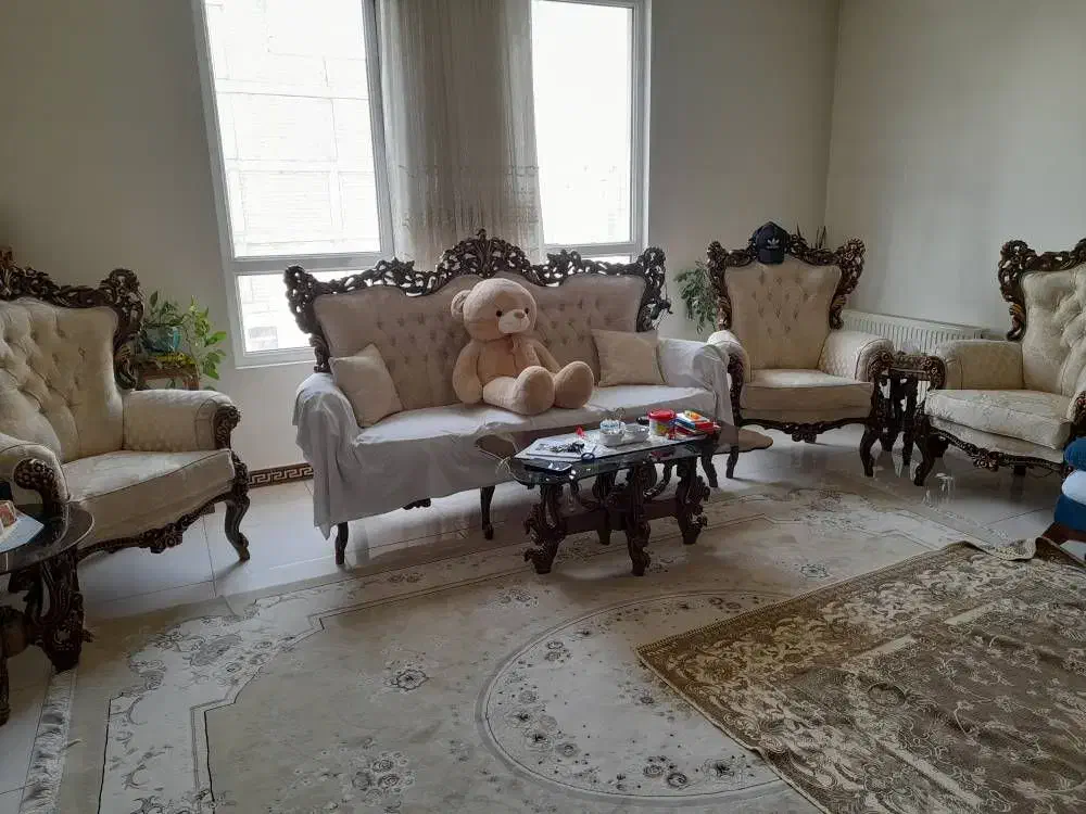 مبلمان سلطنتی ۹ نفره|مبلمان خانگی و میز عسلی|قدس, شهرقدس|دیوار