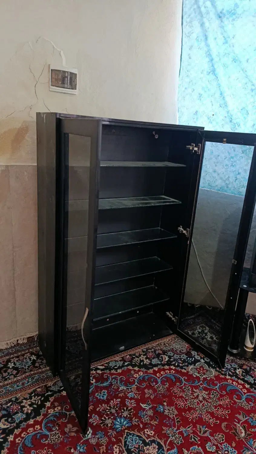 ویترین و جای کتاب|بوفه، ویترین، کنسول|تیران, |دیوار