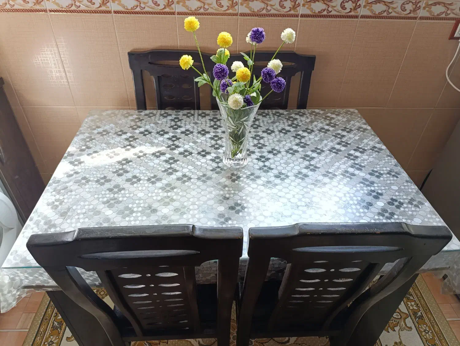 میز ناهارخوری|میز و صندلی غذاخوری|خرمدره, |دیوار