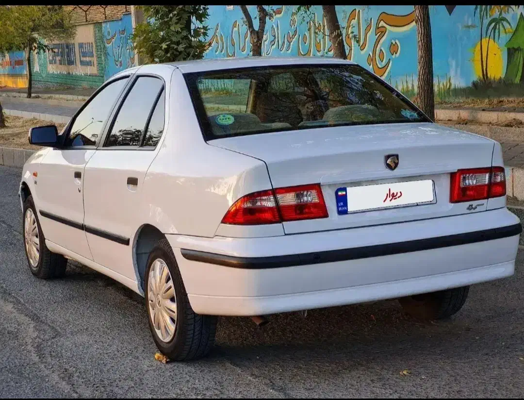 سمند Lx سفید 1399 بی رنگ فقط اقساط|خودرو سواری و وانت|تهران, باغ فیض|دیوار