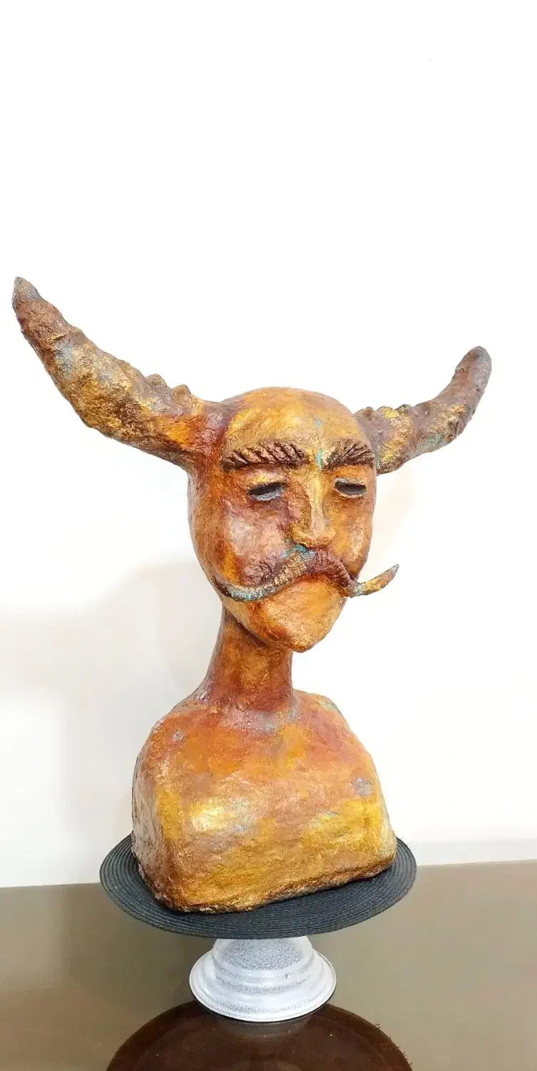 مجسمه فیگور دکوری ۲ عدد دست ساز|مجسمه، تندیس، ماکت|تهران, صادقیه|دیوار