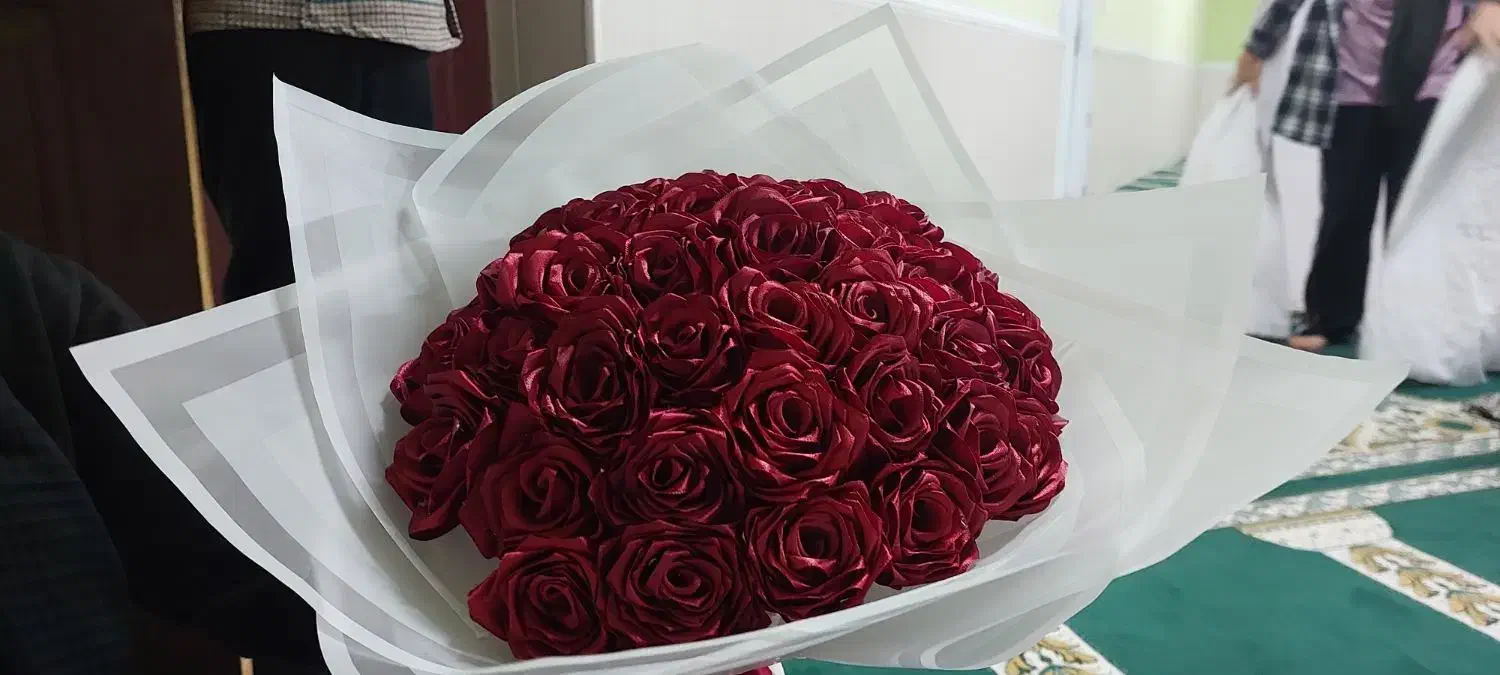 گل پارچه ای|گل مصنوعی|ملایر, |دیوار