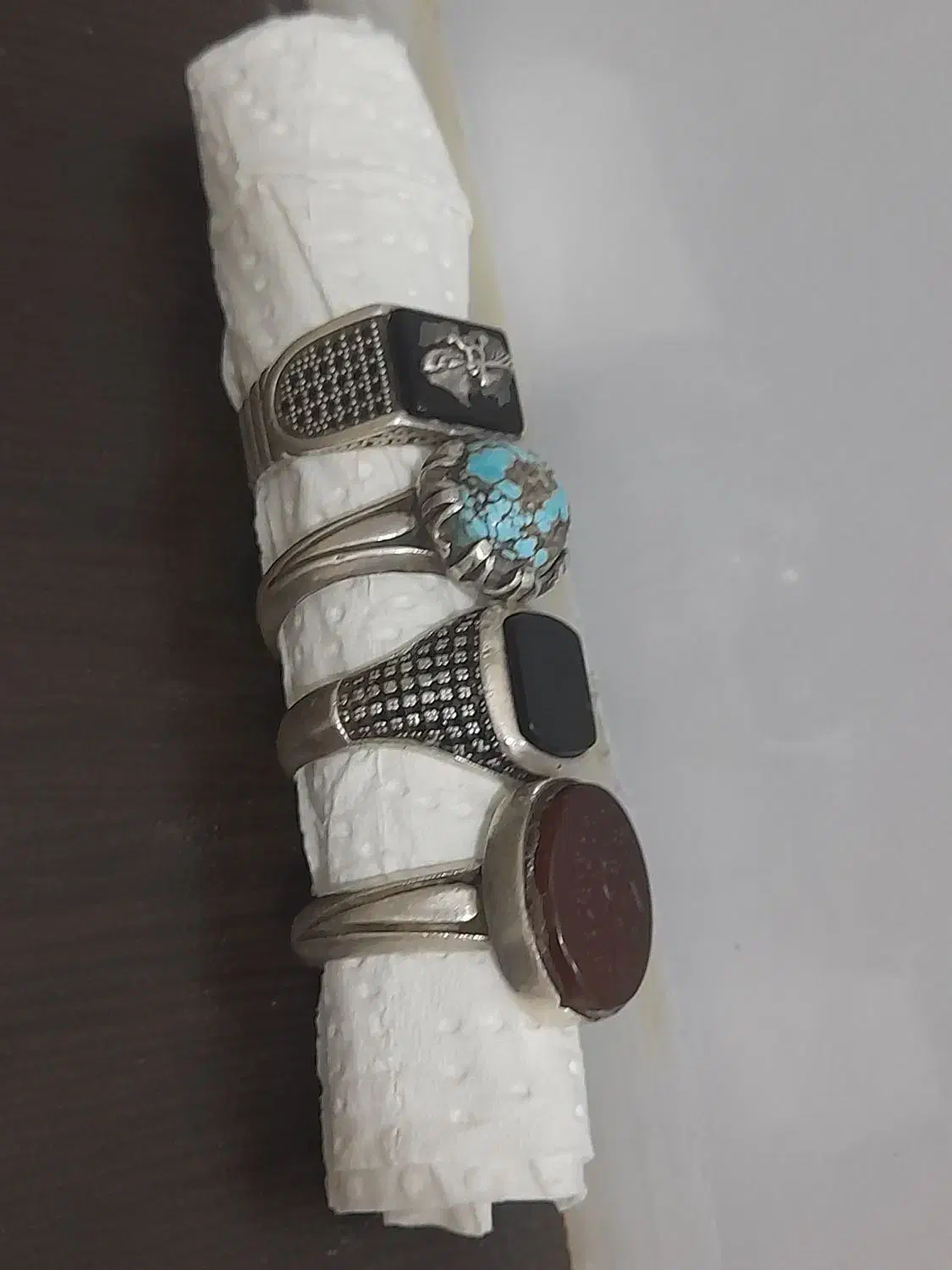 چهار عدد انگشتر دست ساز. حراج حراج|جواهرات|خرمآباد, |دیوار