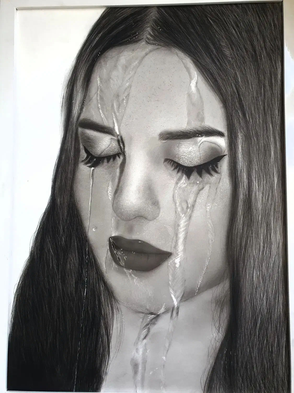 سفارش نقاشی چهره سیاهقلم|تابلو، نقاشی، عکس|سقز, |دیوار