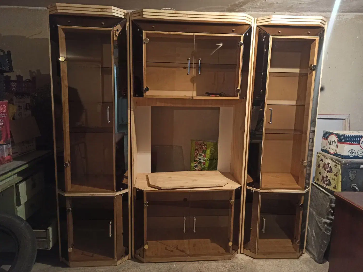 بوفه و ویترین|بوفه، ویترین، کنسول|قروه, |دیوار