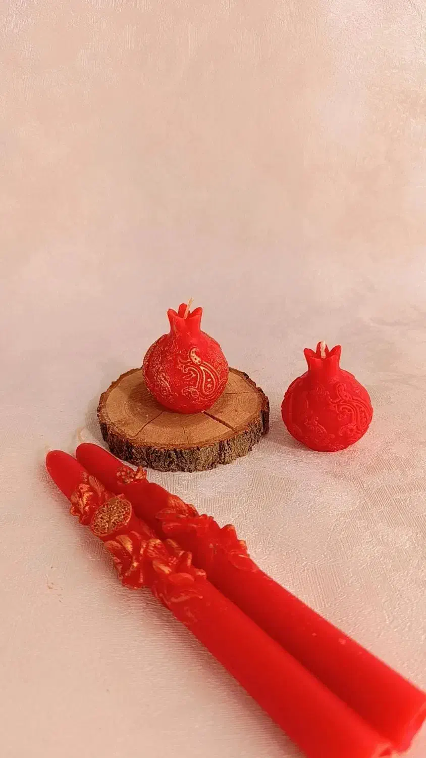 شمع یلدا به صورت عمده و خرده|صنایع دستی و سایر لوازم تزئینی|اردبیل, |دیوار