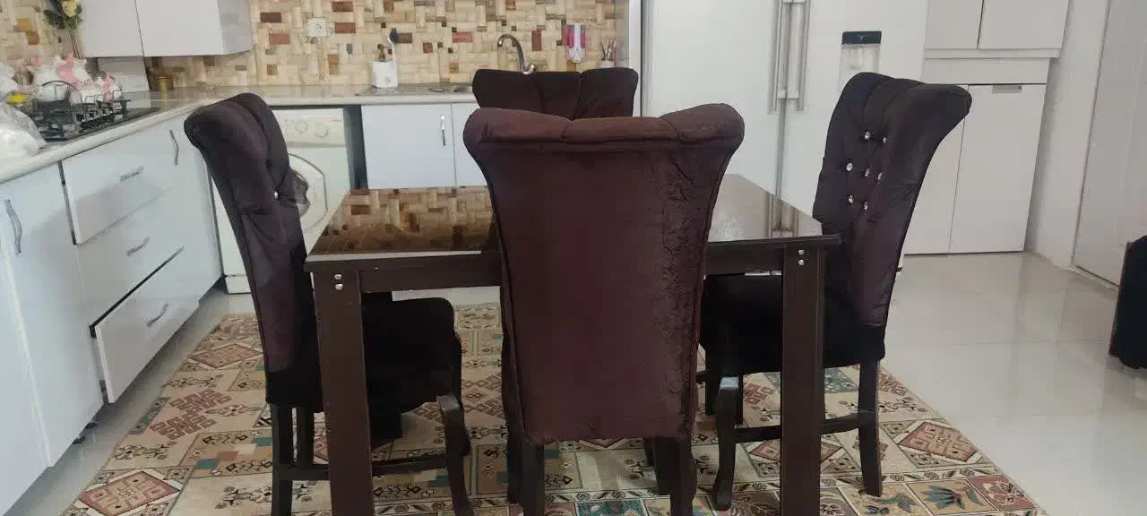 میز ناهارخوری۴نفره|میز و صندلی غذاخوری|طرقبه, |دیوار