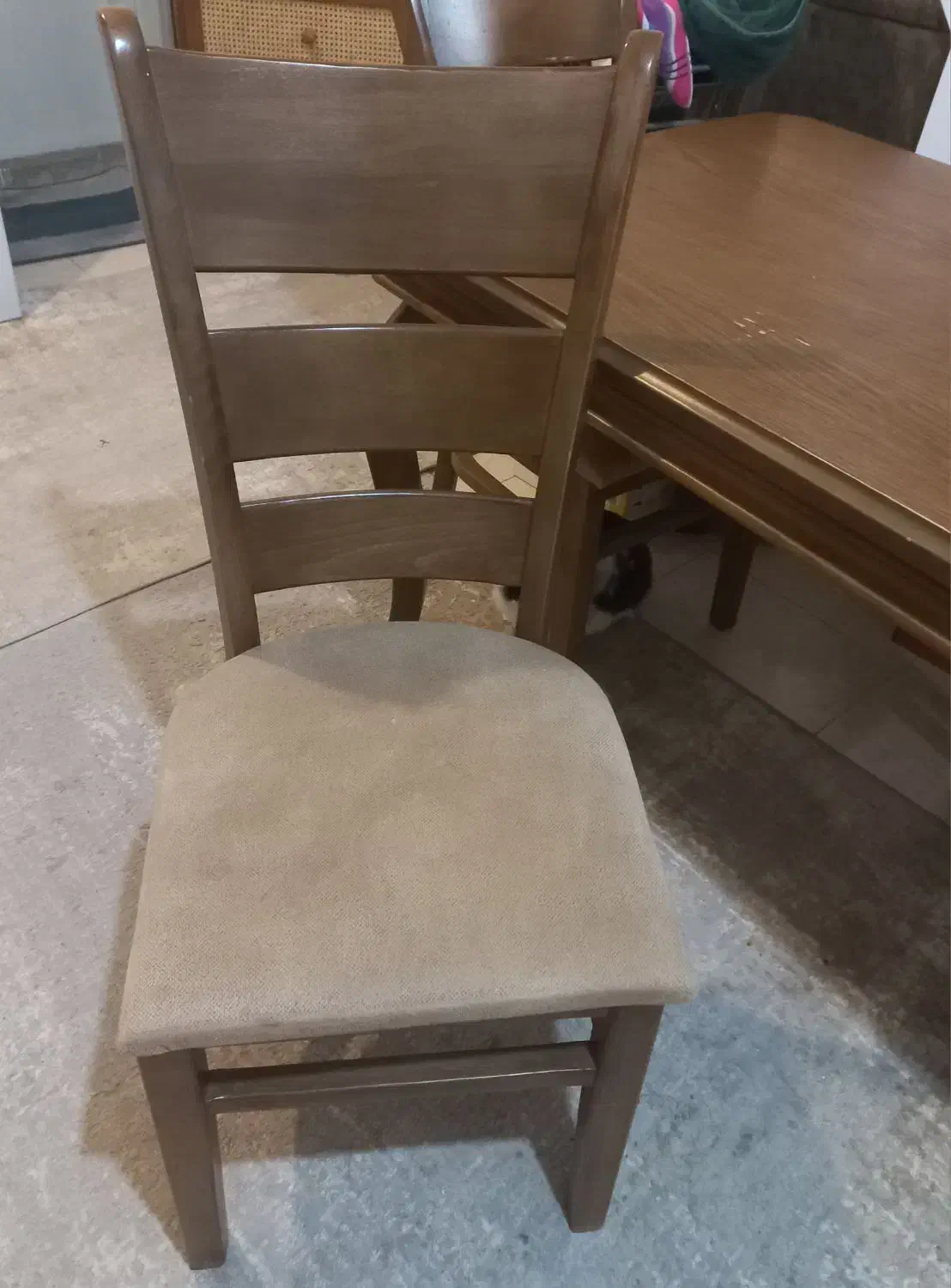 میزناهارخوری ۴ نفره بلوطی|میز و صندلی غذاخوری|تهران, امیریه|دیوار