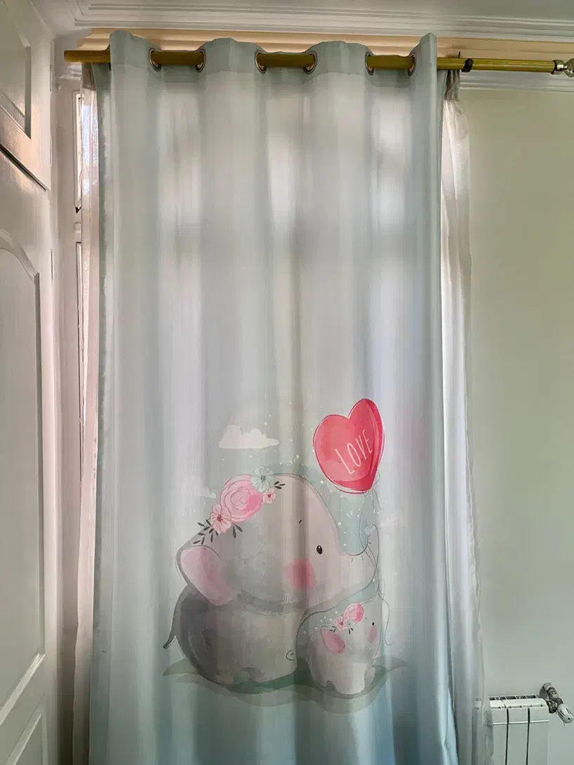 فرش و پرده فیلی کوچولوی کودک|اسباب و اثاث بچه|تهران, گلستان (شهرک راه آهن)|دیوار