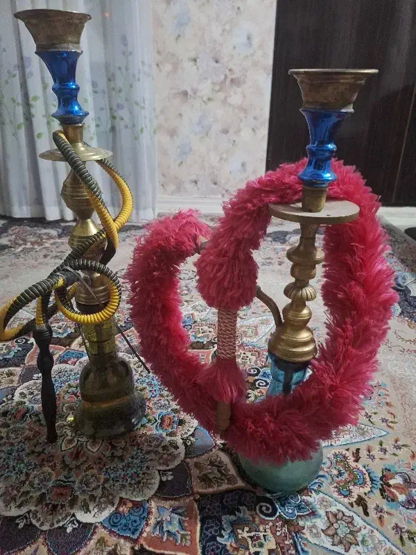 قلیان برنجی|کلکسیون و سرگرمی|بوئین زهرا, |دیوار