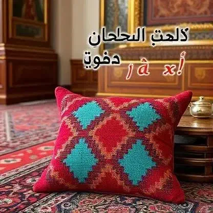 پشتی ترکمن اصل دستبافت مخصوص لم دادن شاهانه|پشتی|پردیس, فاز ۲|دیوار