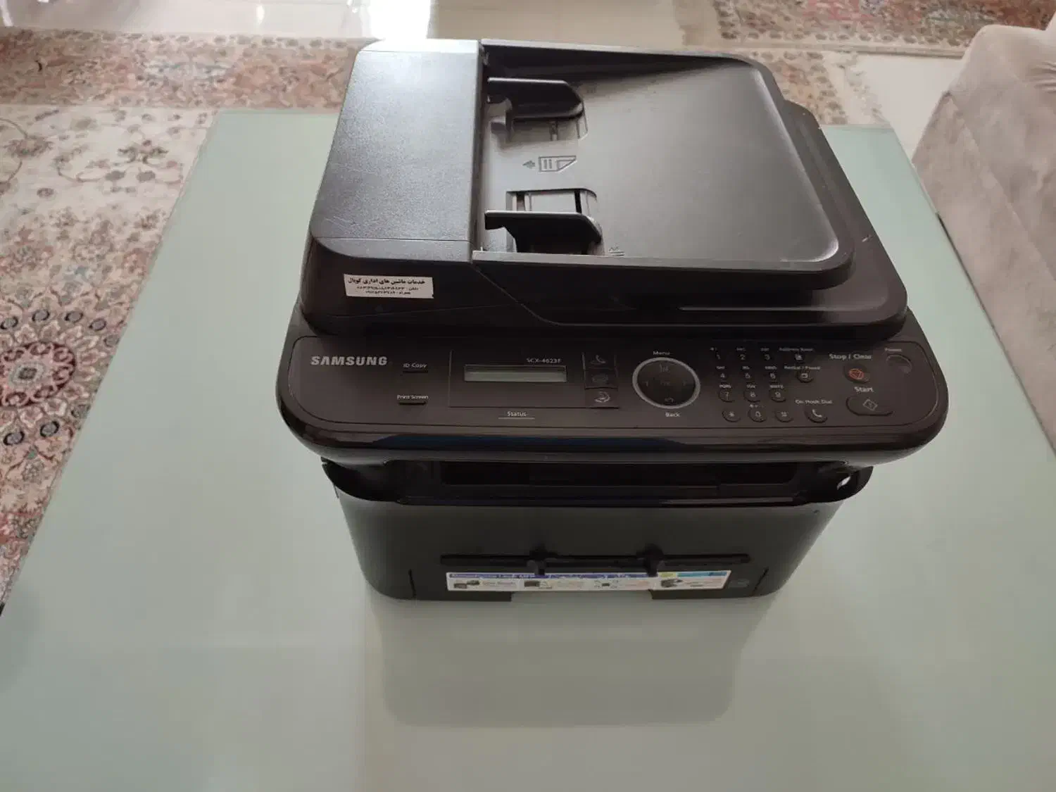 پرینتر سه کاره سامسونگ|پرینتر، اسکنر، کپی، فکس|پرند, فاز ۰|دیوار