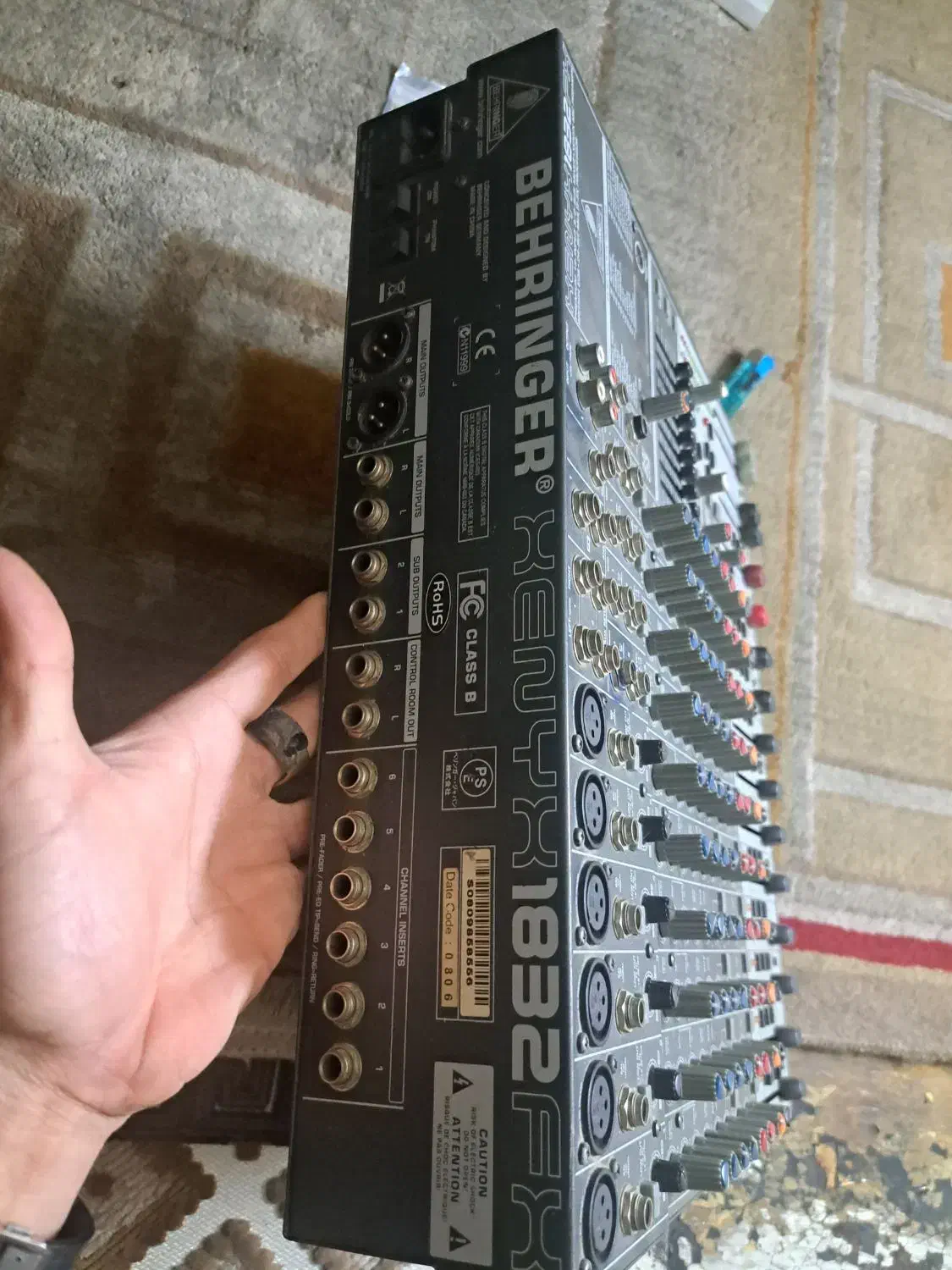 میکسر بهرینگر 1832fx|آلات موسیقی|تهران, والفجر (افسریه)|دیوار