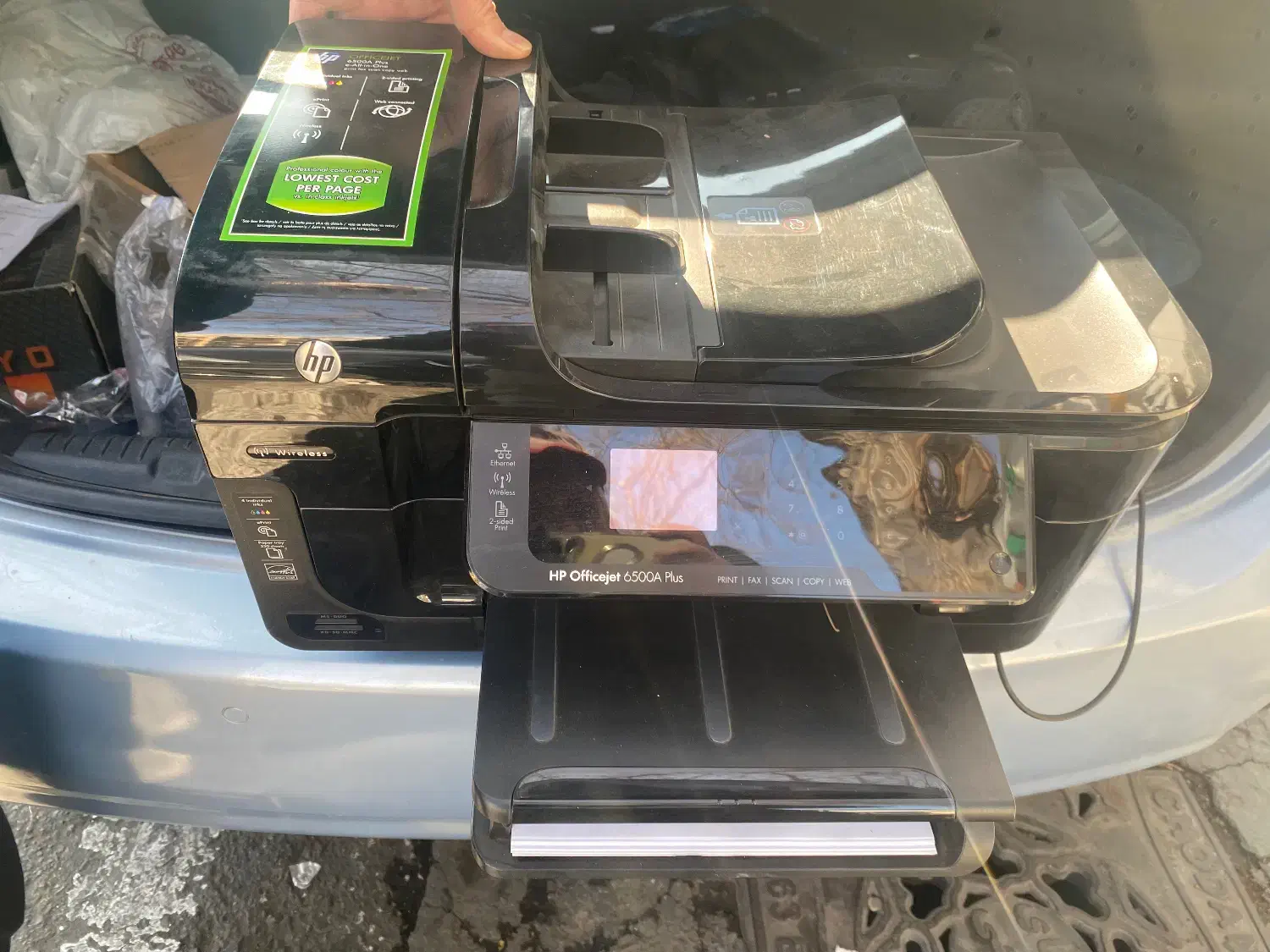 پرینتر hp officejet 6500 a plus|پرینتر، اسکنر، کپی، فکس|تهران, دارآباد|دیوار