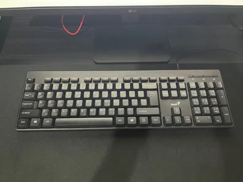 کیبرد سیمی برند genius|قطعات و لوازم جانبی رایانه|بندر انزلی, امامزاده|دیوار