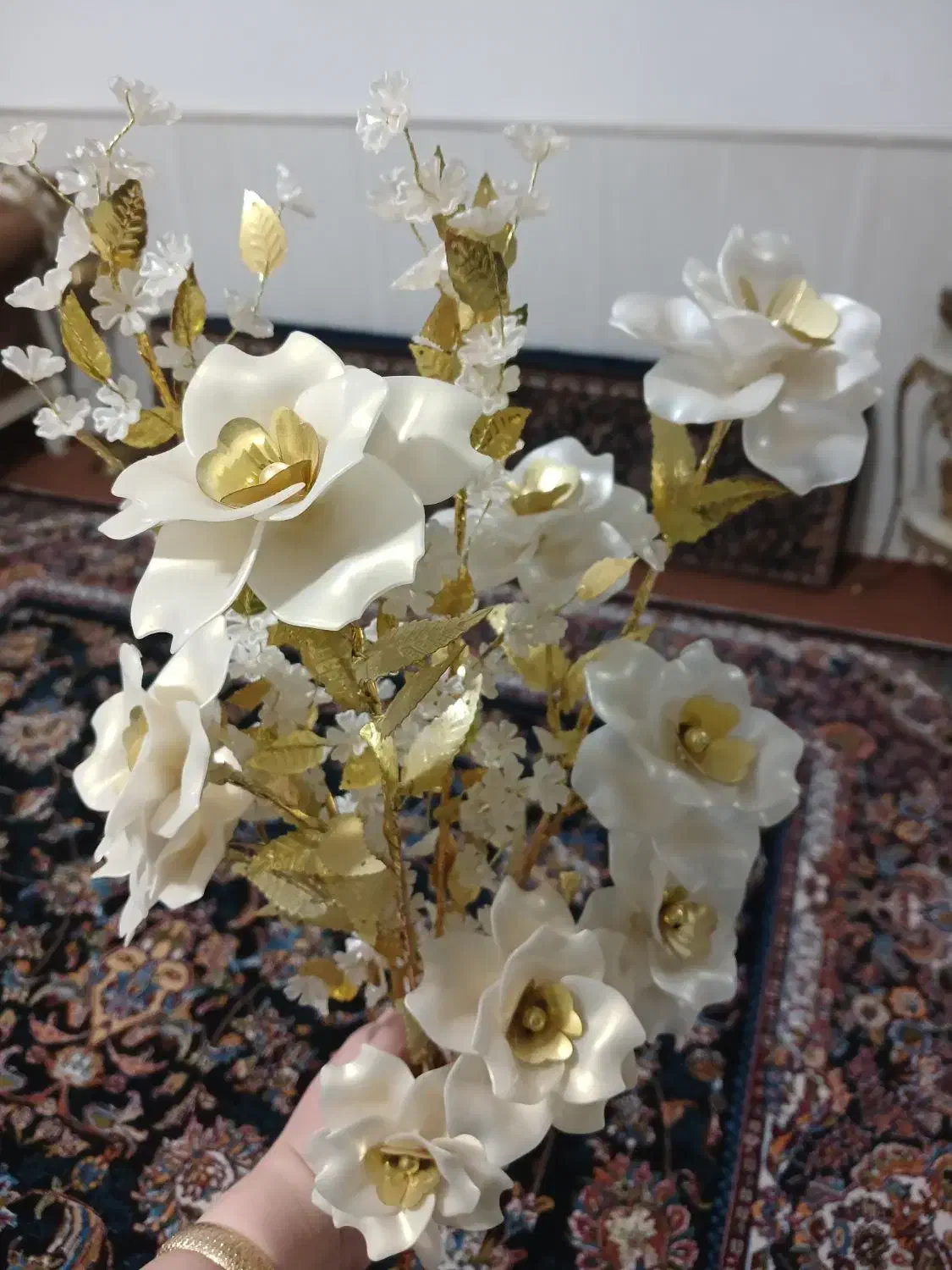 گل تزئینی|گل مصنوعی|قم, آزادگان|دیوار