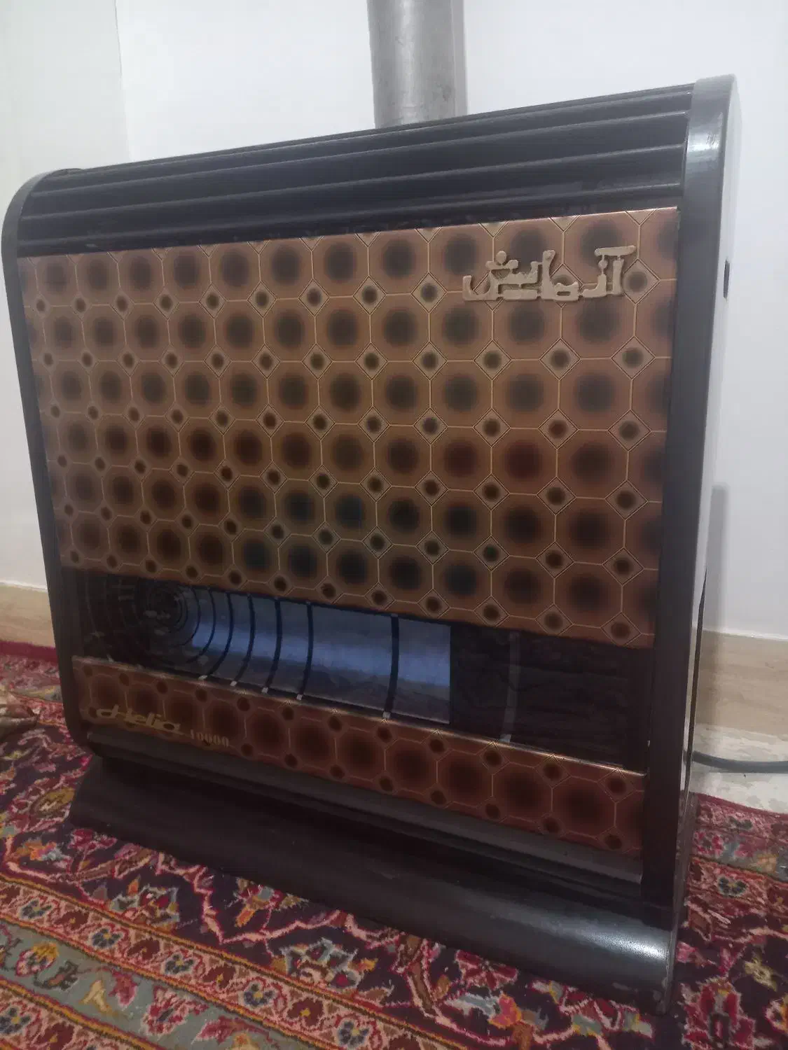 بخاری آزمایش|بخاری، هیتر، شومینه|میانه, |دیوار