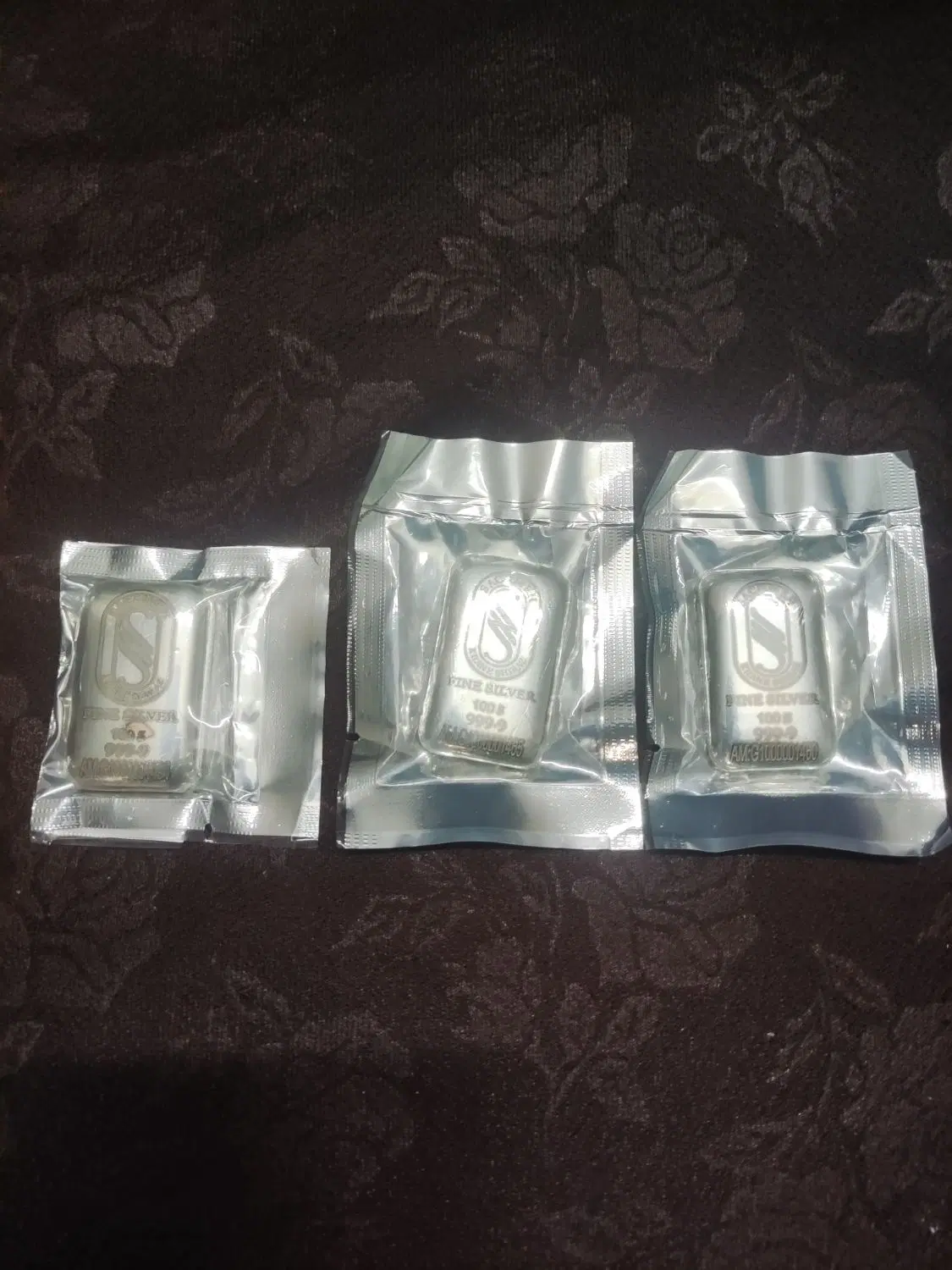 شمش نقره ۱۰۰ گرمی|جواهرات|شیراز, لاله|دیوار