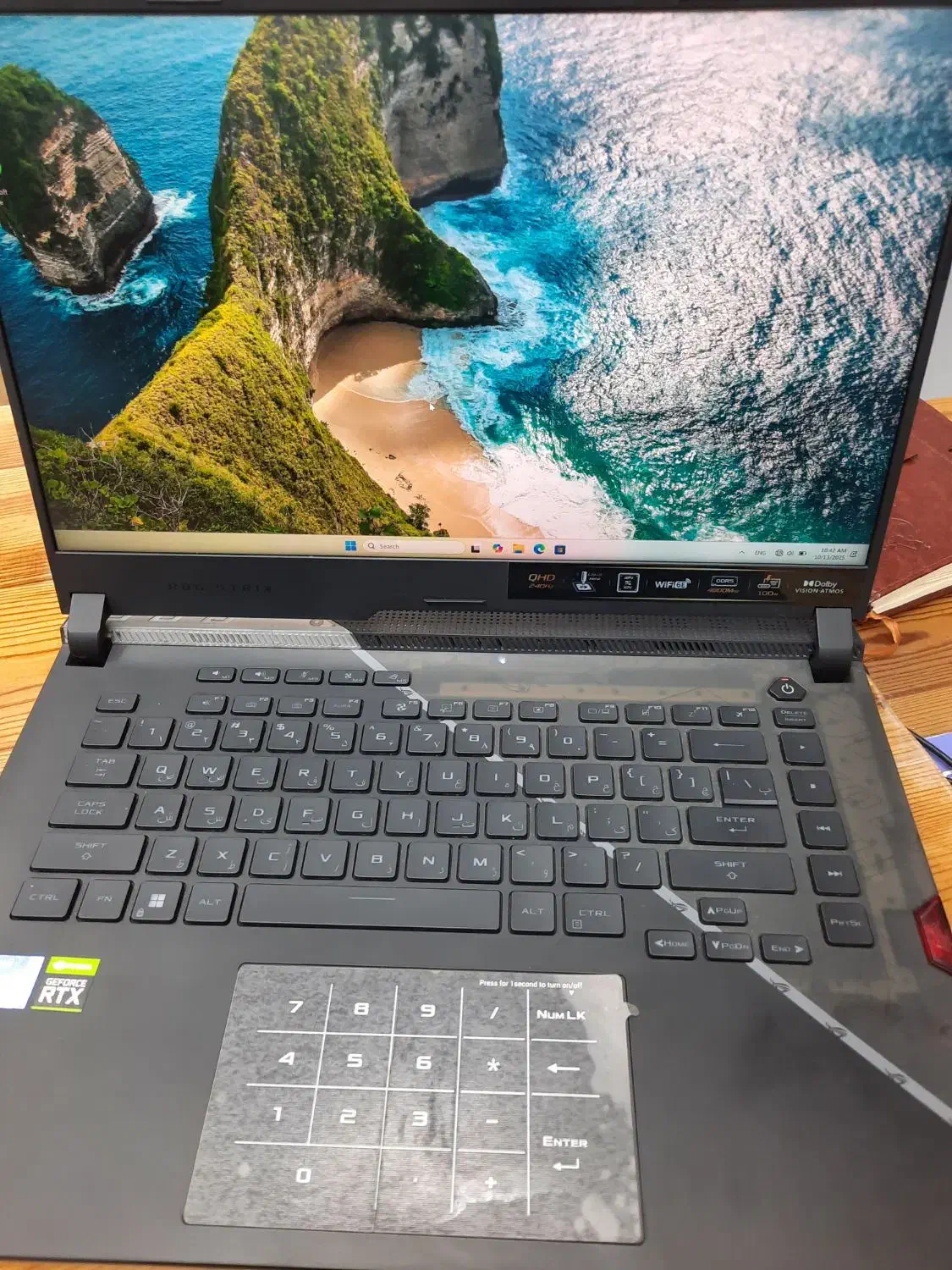 لپتاب غول گیمینگ asus|رایانه همراه|یزد, |دیوار