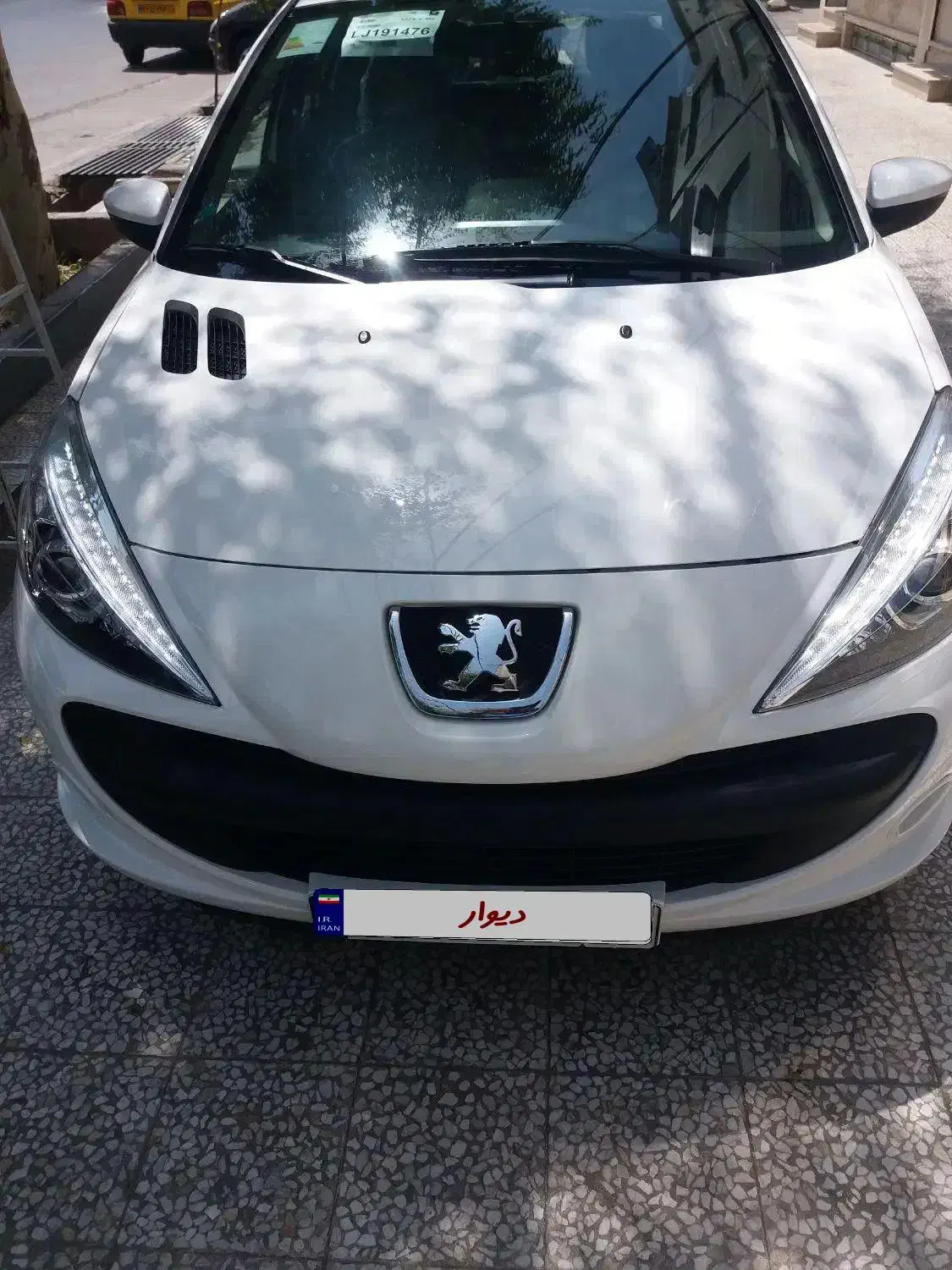 207 سقف فلز مدل 1403|خودرو سواری و وانت|قم, باجک سه|دیوار