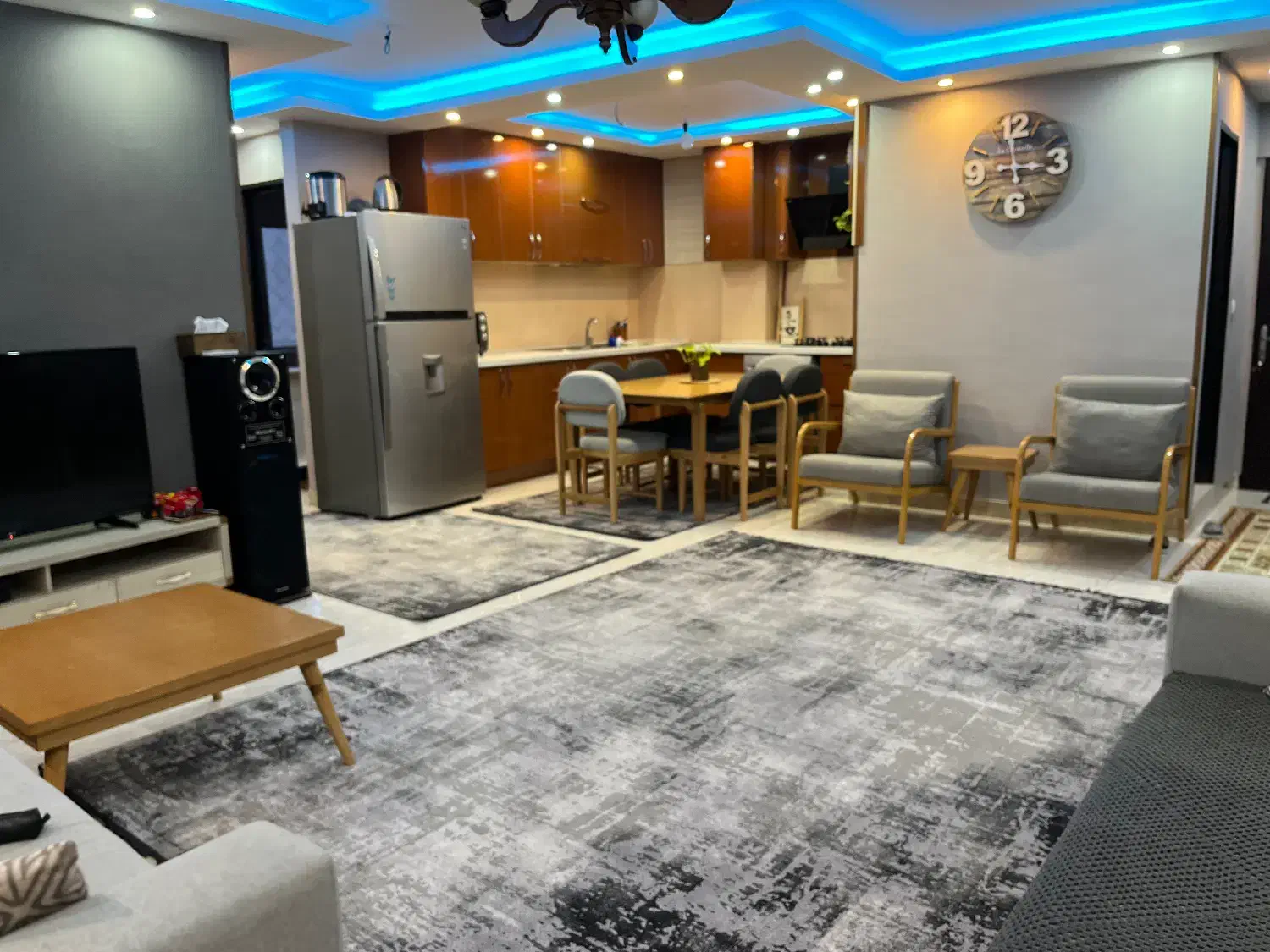 فرش نخ تمام اکرلیک|فرش|رشت, کوی مهر|دیوار