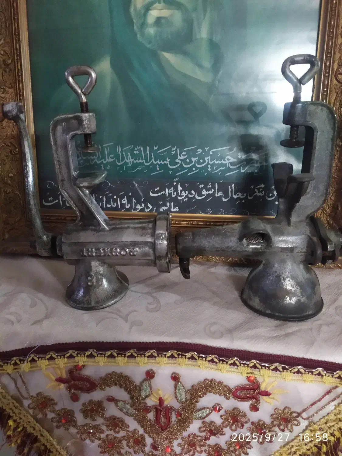 چرخ گوشت وآبلیموگیری دستی|آبمیوه‌گیر و آب‌مرکبات‌گیر|قم, آذر (نکویی)|دیوار