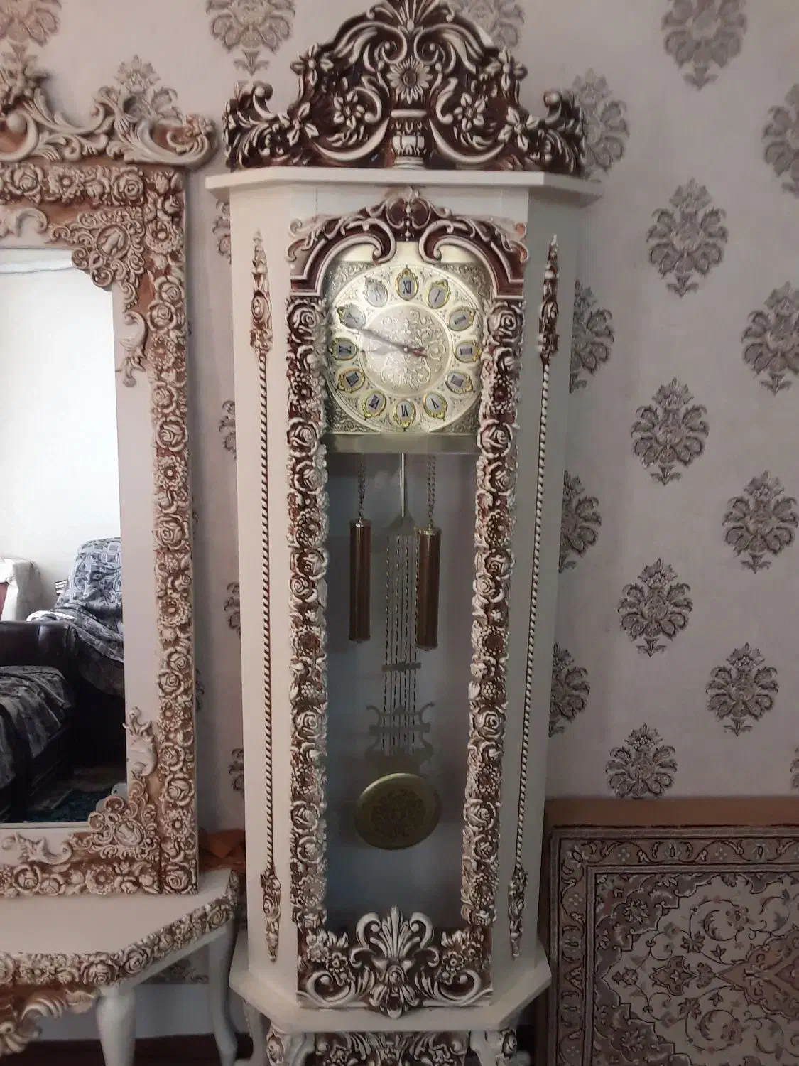 آینه و ساعت|ساعت دیواری و تزئینی|کاشان, ولیعصر|دیوار