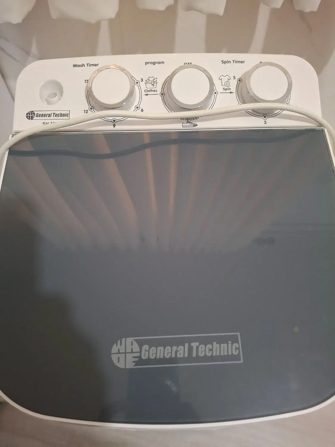 مینی‌واش لباسشویی جنرال تکنیک|ماشین لباسشویی و خشک‌کن لباس|رشت, رودباری|دیوار