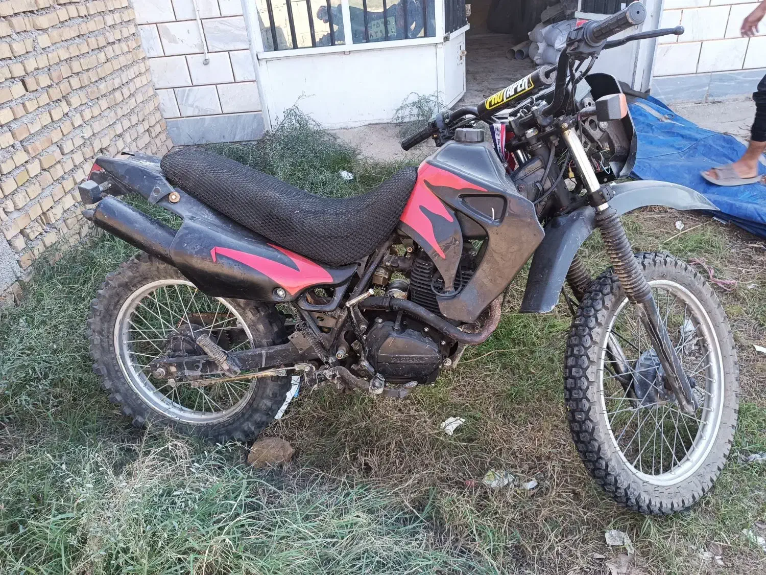 تریل مزائده درحد.سالم.استارتی|موتورسیکلت|آق قلا, |دیوار