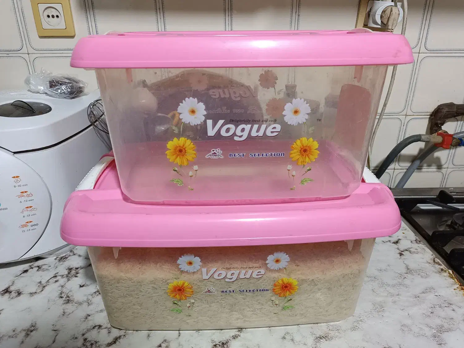 جابرنج و قندو شکر|ظروف نگهدارنده، پلاستیکی، یک‌بارمصرف|شاهین‌شهر, شهرک پردیس|دیوار