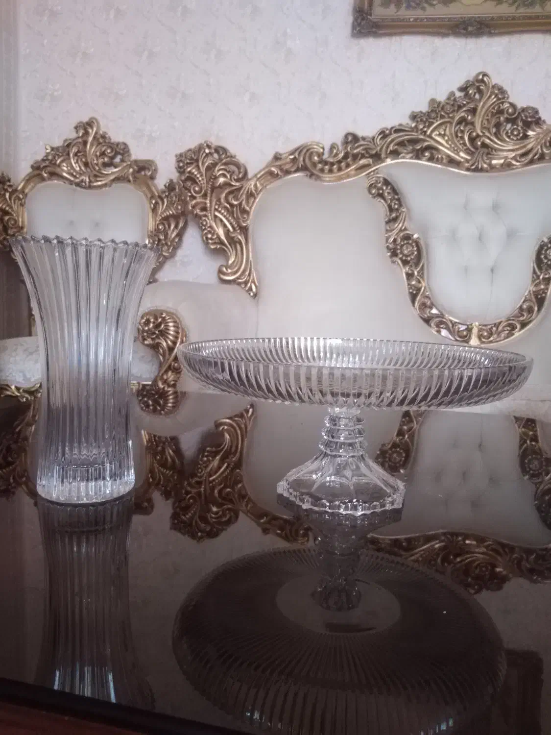 کریستال اصل|ظروف سرو و پذیرایی|چهارباغ, |دیوار