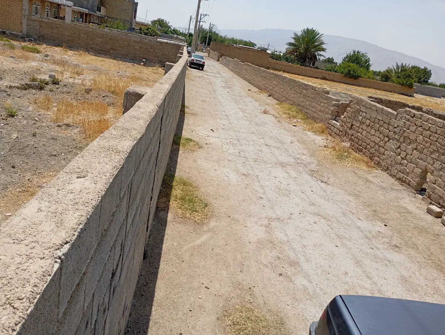 فروش زمین درب حیاط سرمیدان ک 36|فروش زمین و ملک کلنگی|فیروزآباد (فارس), |دیوار