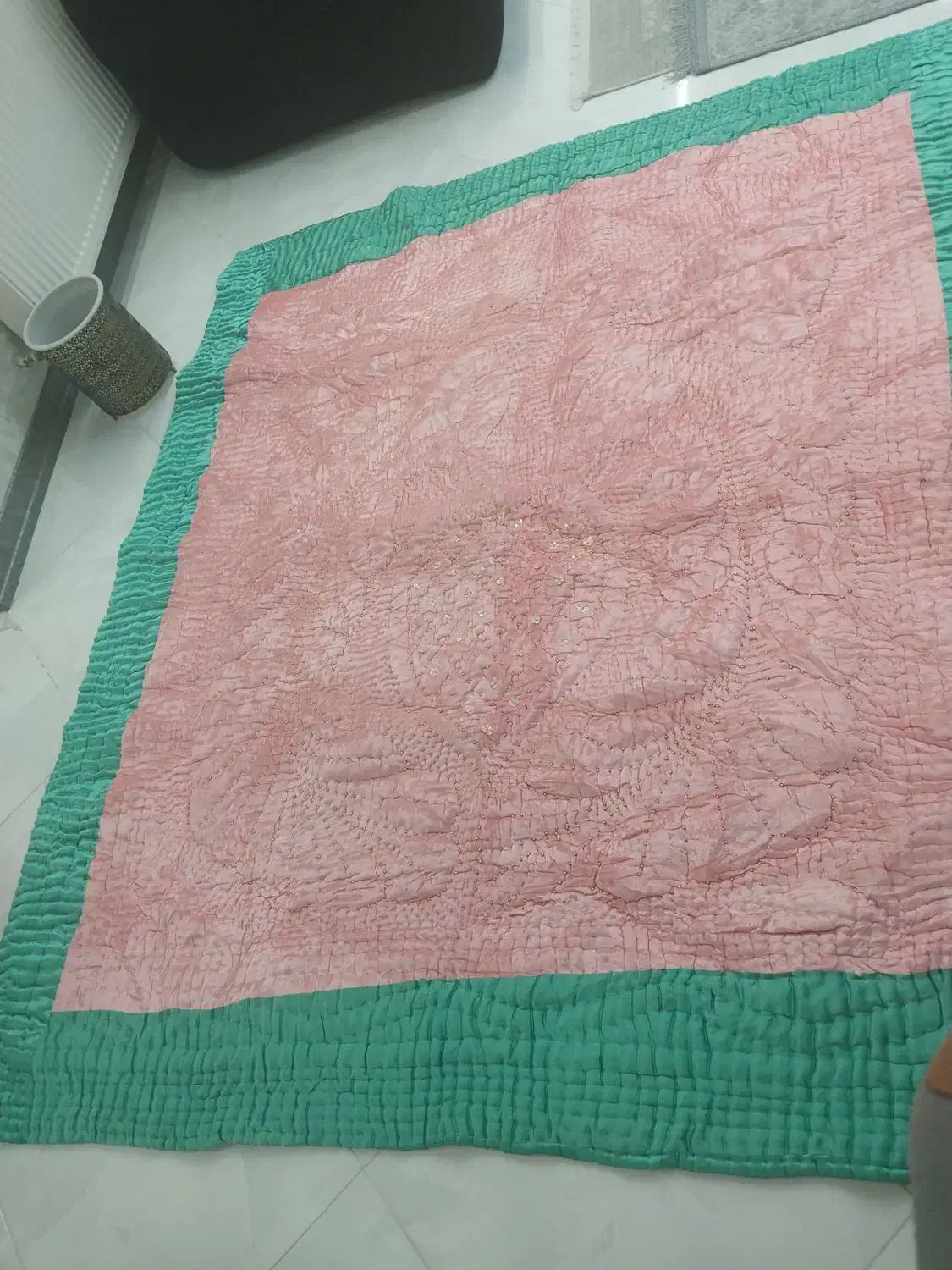 لهاف پنبه ای ساتن|رختخواب، بالش، پتو|شیراز, فرگاز|دیوار