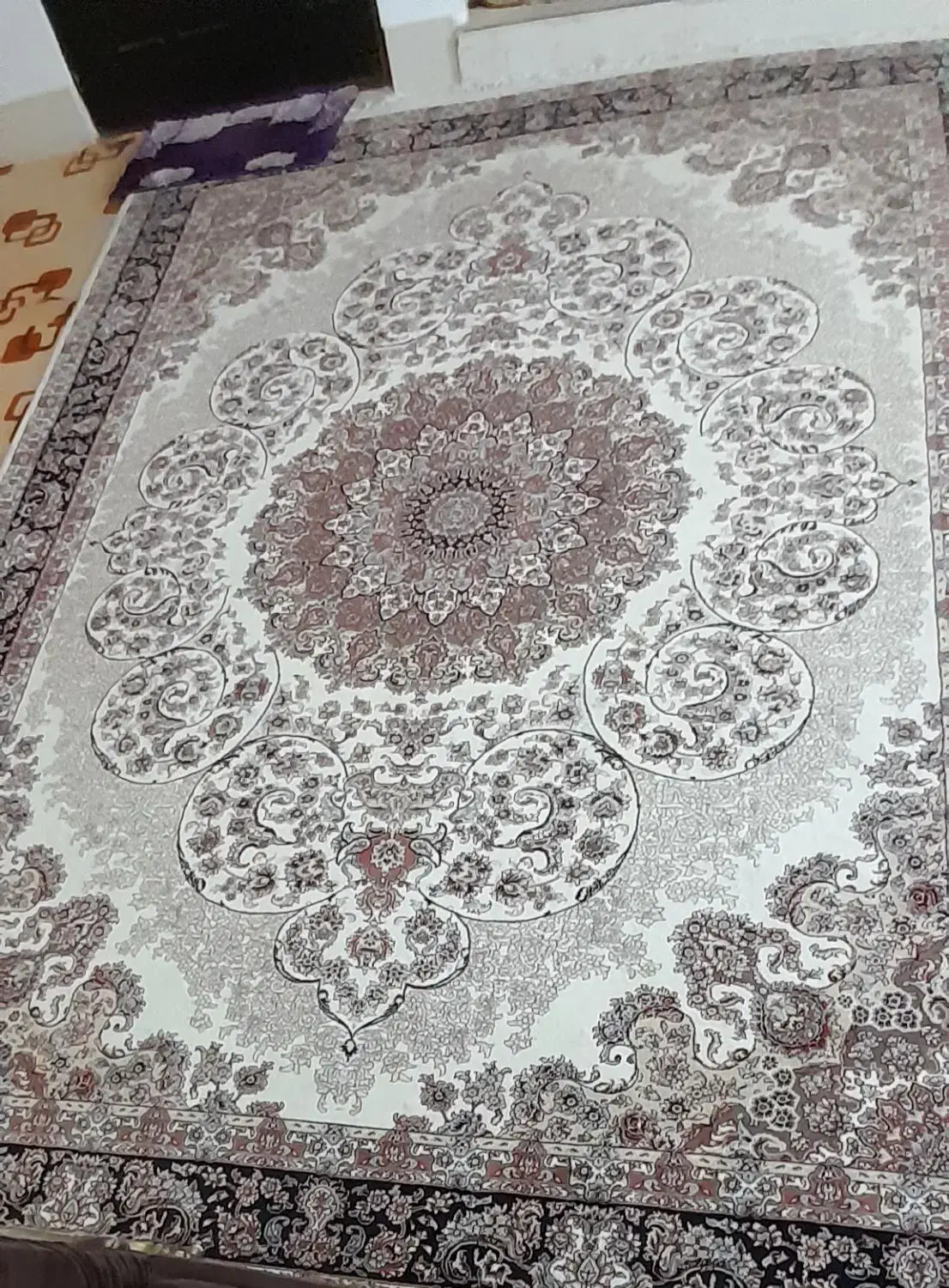 سلام دو عدد فرش ۱۲ متری سالم ۷۰۰ شانه|فرش|شیروان (خراسان), |دیوار